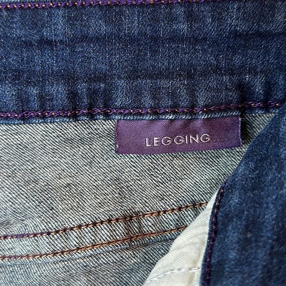 NYDJ Dark Wash High Rise Legging Skinny Jeans Size 16 - Picture 12 of 16